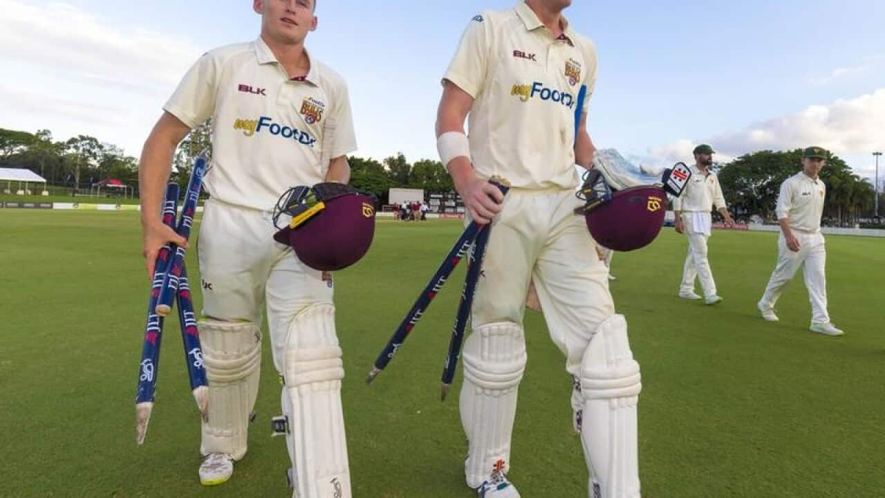Marnus Labuschagne and Matthew Renshaw