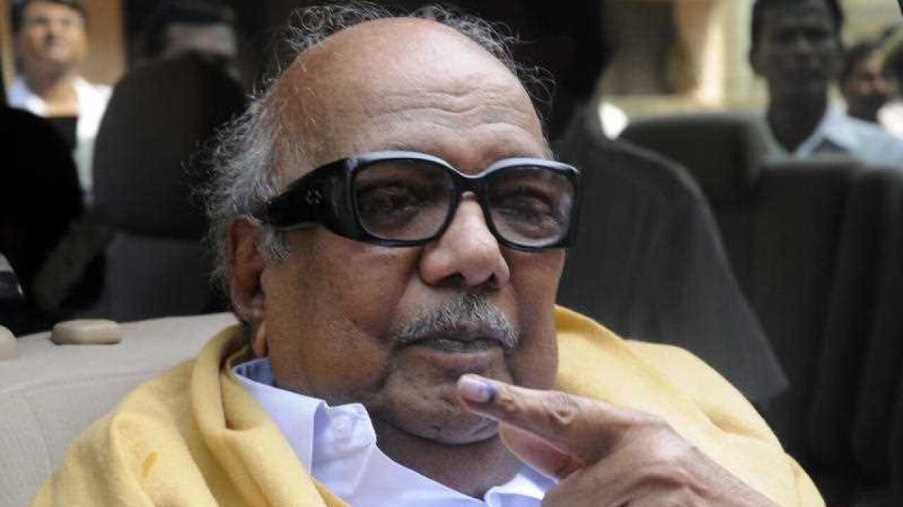 Muthuvel Karunanidhi