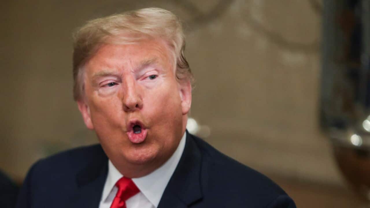 US President Donald Trump took to Twitter to blame the Democrats for the problem.