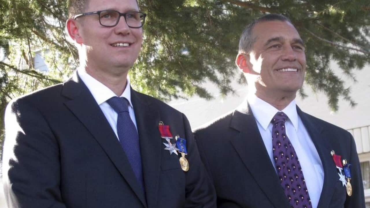 Richard Harris (L) and Craig Challen (R)