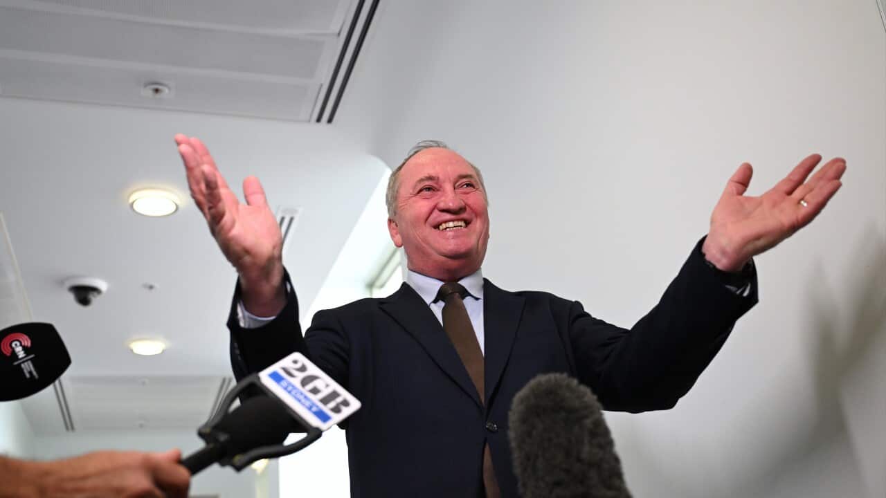 BARNABY JOYCE PRESSER