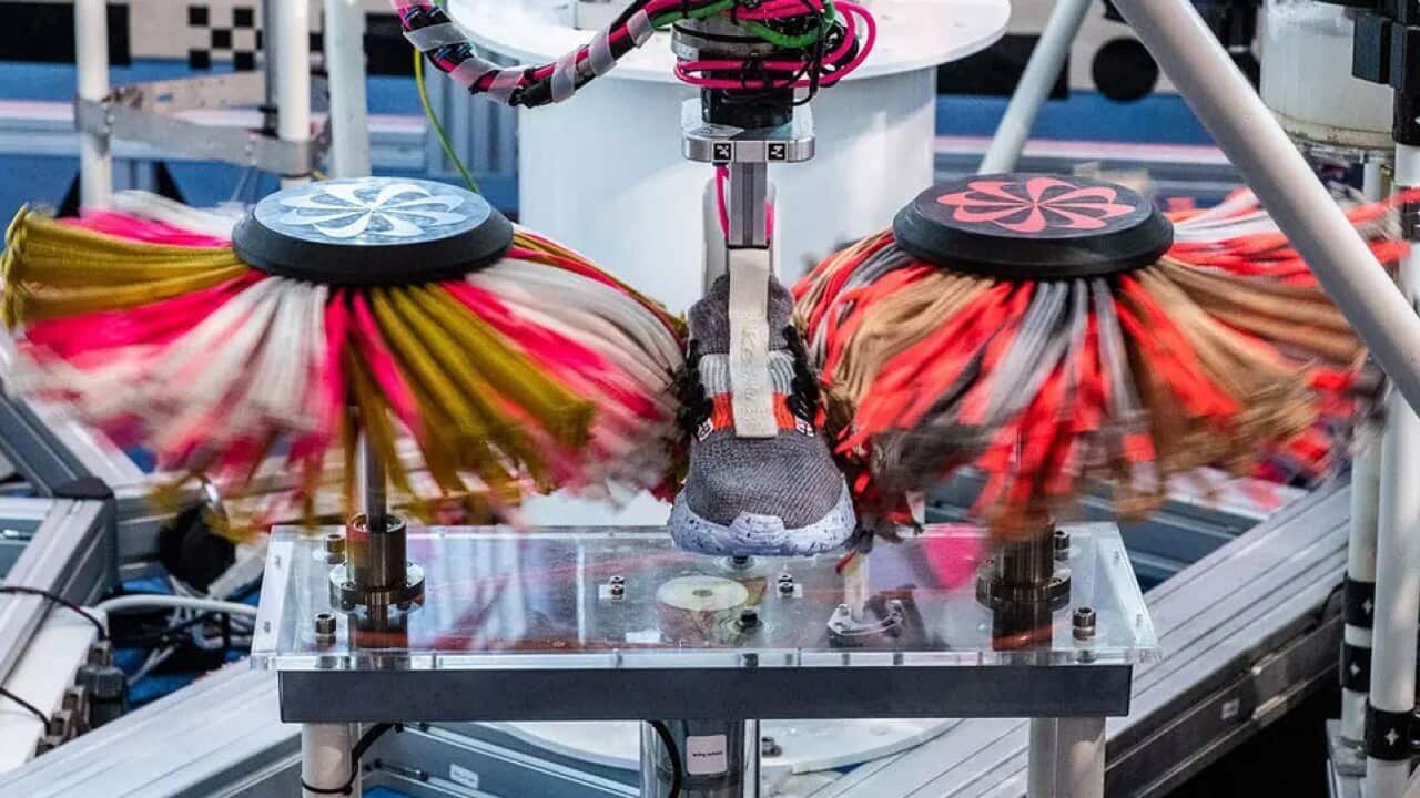 Meet BILL, Nike’s New Sneaker Cleaning Robot