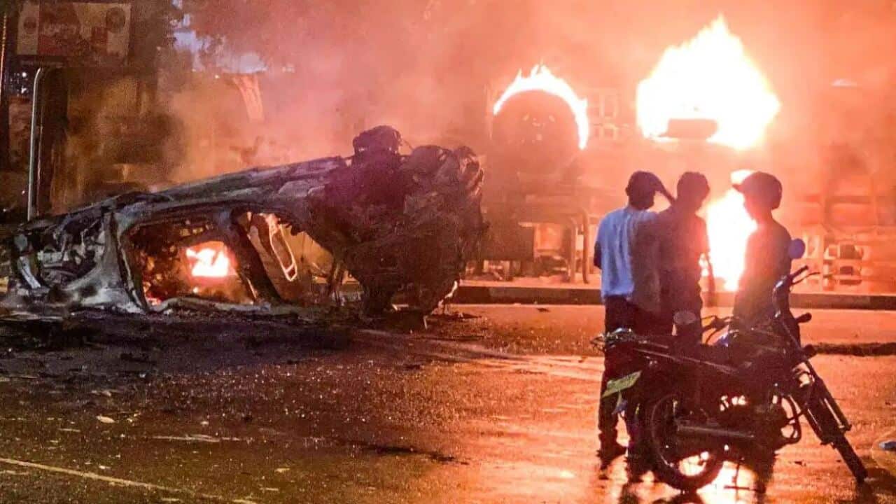 International media reports on how Sri Lanka was ignited after attack on the peaceful protesters
