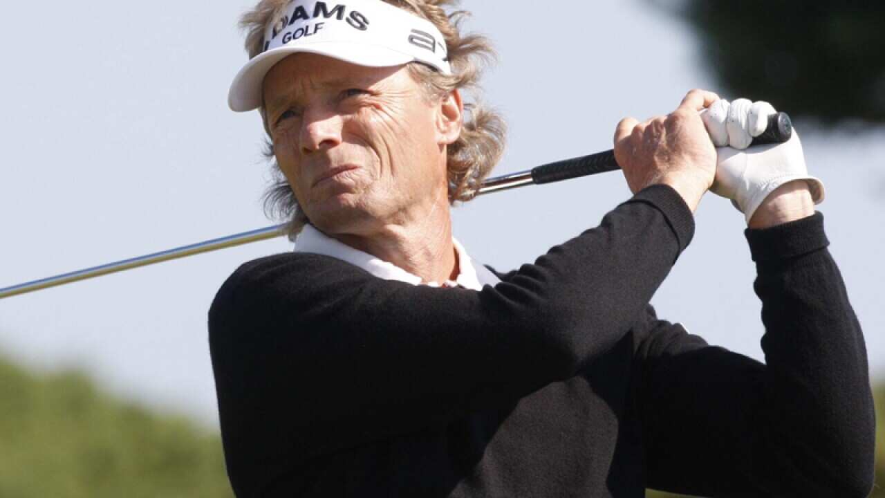 Langer takes 3-shot lead at Senior Open