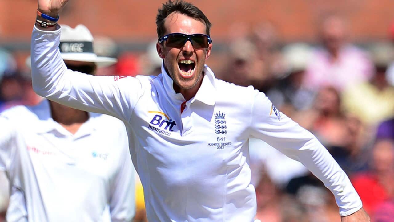 England bowler Graeme Swann