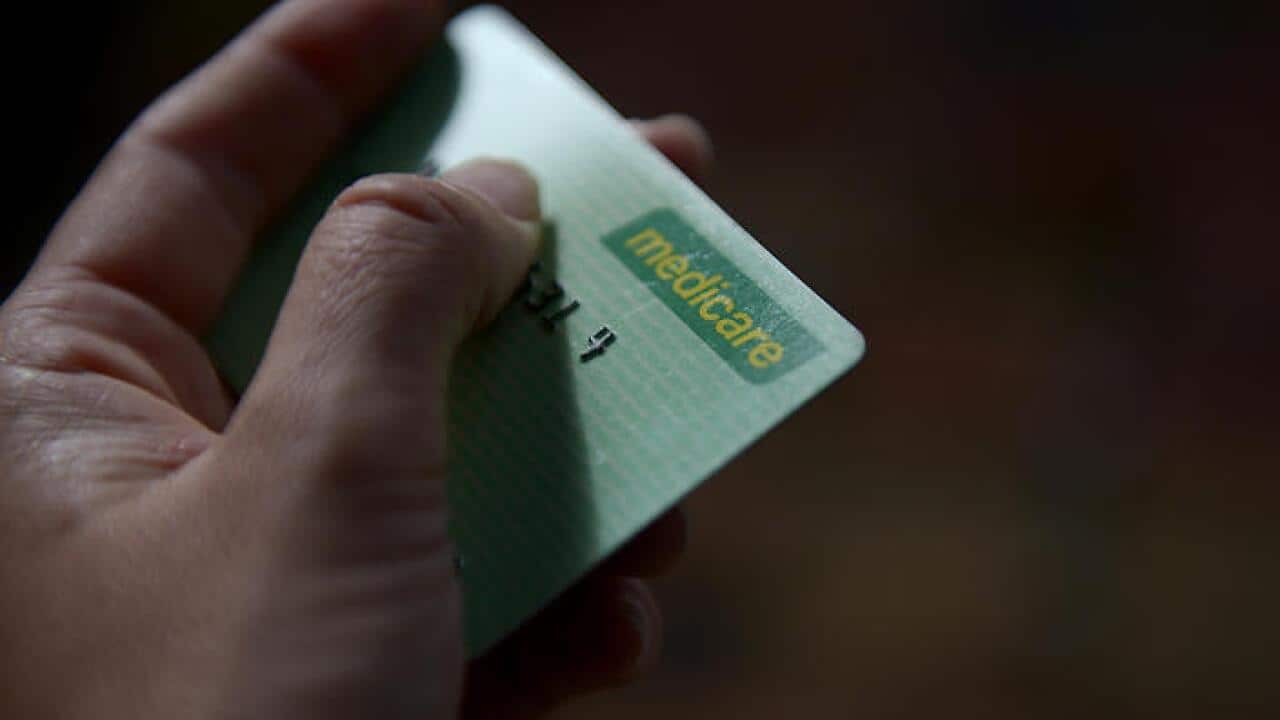 A Medicare card in Melbourne, Tuesday, April 28, 2015. (AAP Image/Tracey Nearmy) NO ARCHIVING