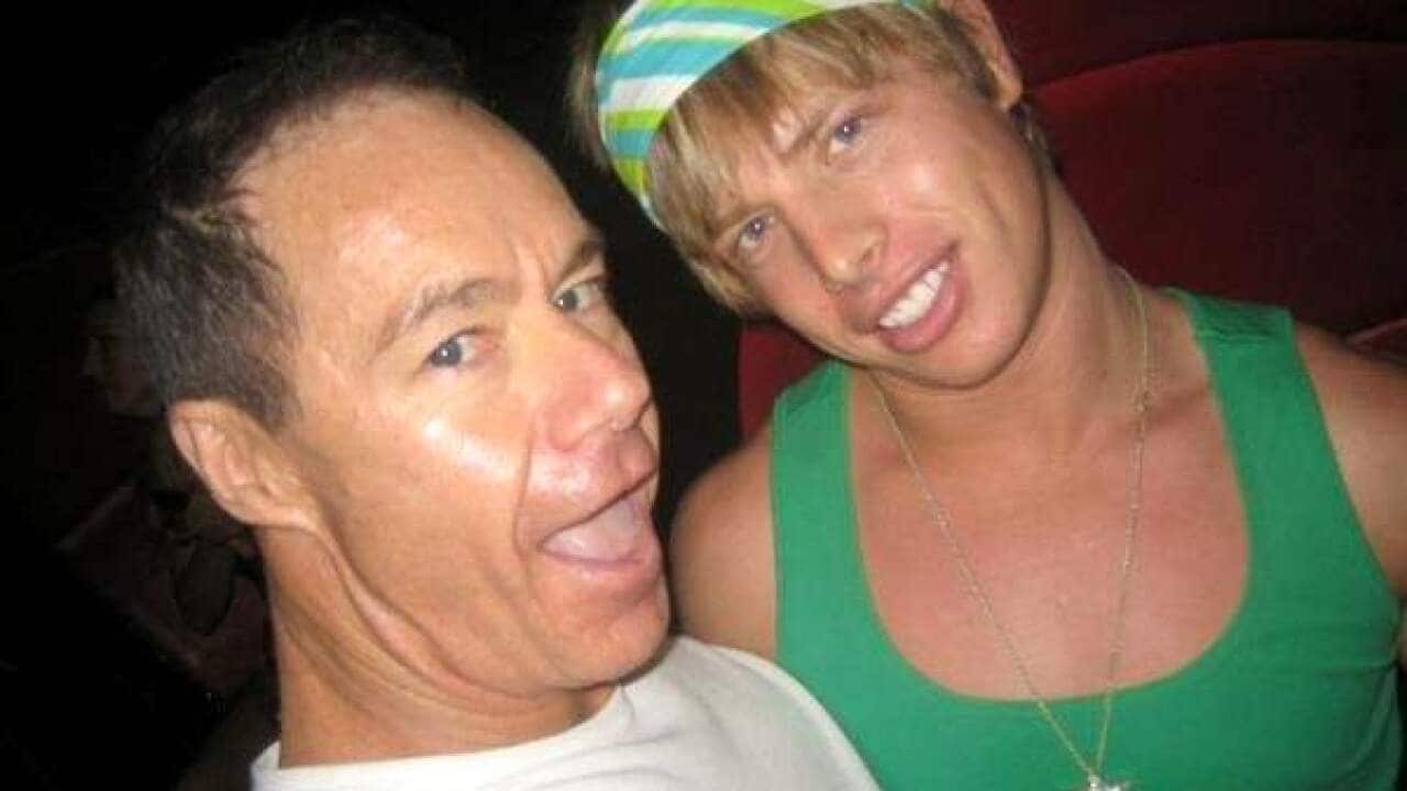 20-year-old Matthew Leveson, right, with Michael Atkins. (AAP Image/Facebook)