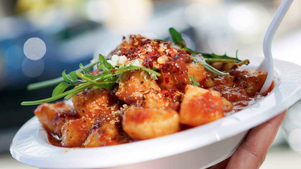 Gluten-free gnocchi by the Sydney-based catering company, On Ya Gnocchi.
