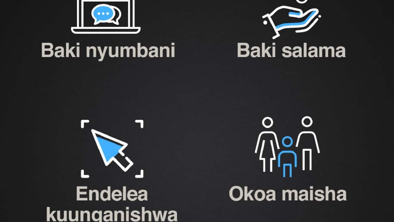 watu washauriwa kubaki nyumbani wakati wa makatazo ya COVID-19