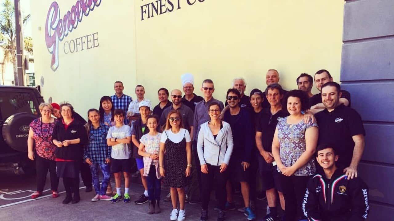 “Più della metà del personale nelle sedi di Melbourne e Sydney è italiano e tutto l’impianto di torrefazione è italiano”.