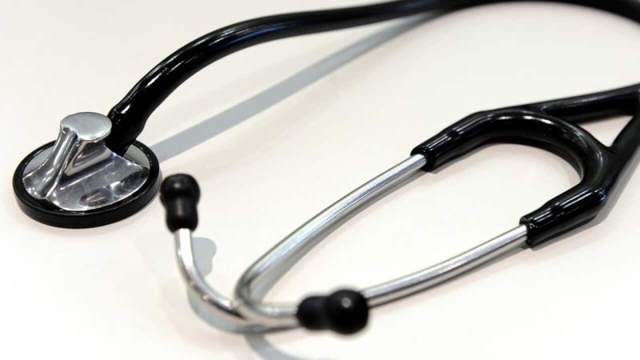 A stethoscope