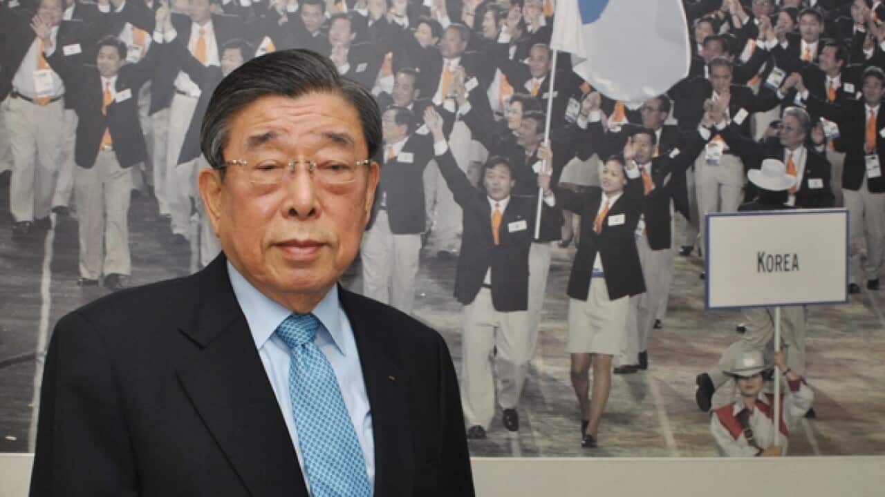 The late Kim Un-yong, the former Vice President of IOC