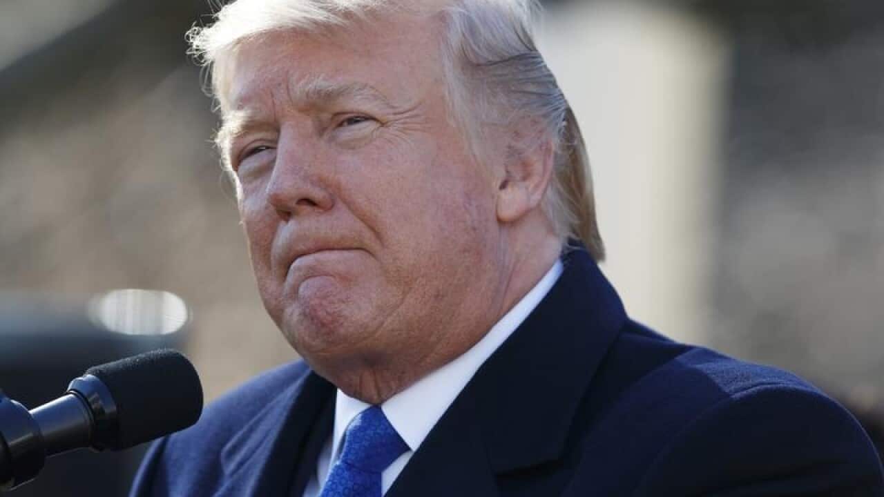 US President Donald Trump