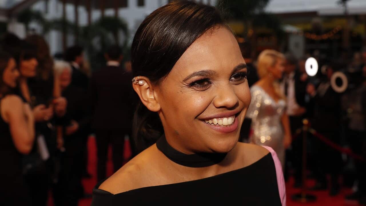 Miranda Tapsell at the 2018 Logie Awards