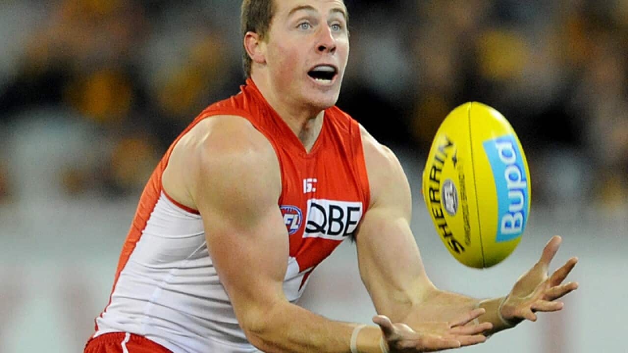 Sydney's Harry Cunningham in action