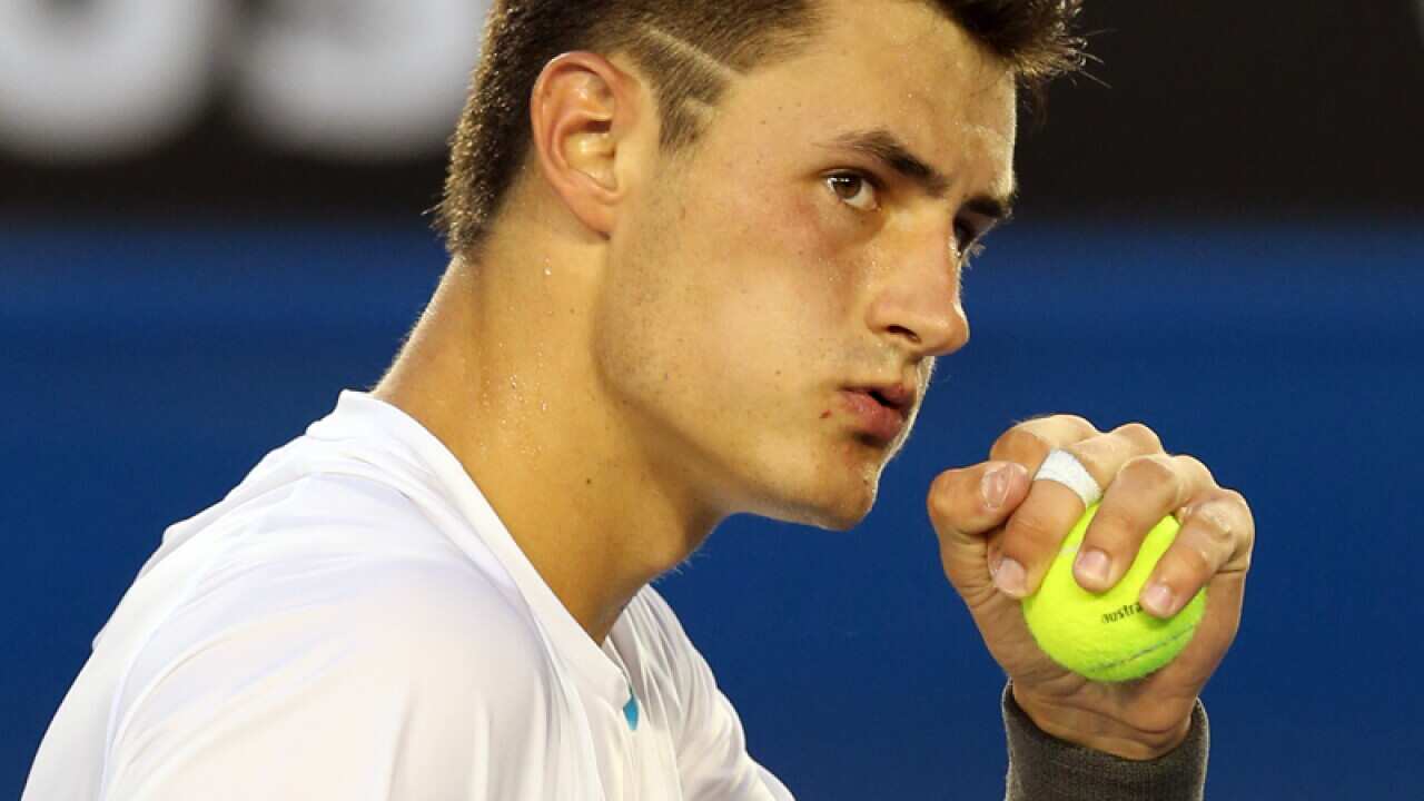 Australian tennis star Bernard Tomic