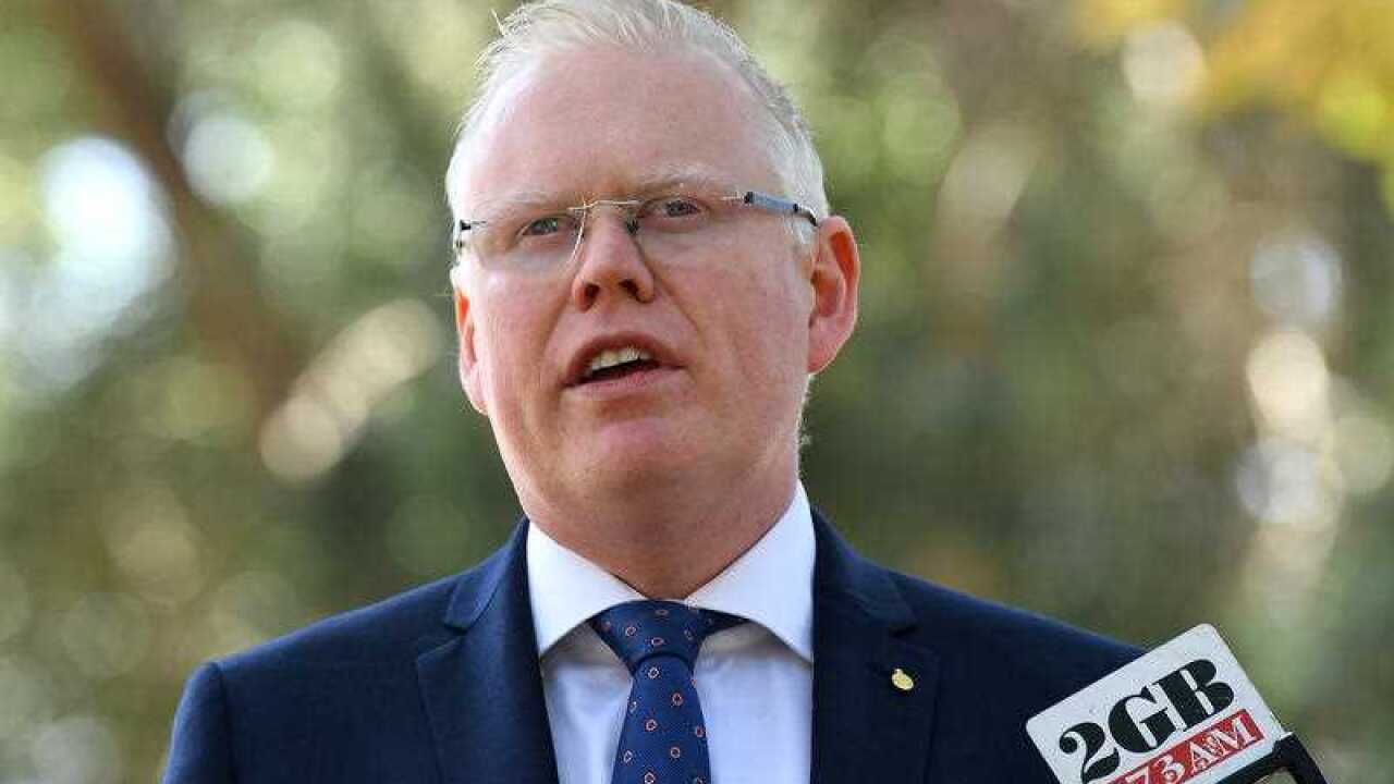 NSW Minister for Families, Communities and Disability Services Gareth Ward speaks in 2019.