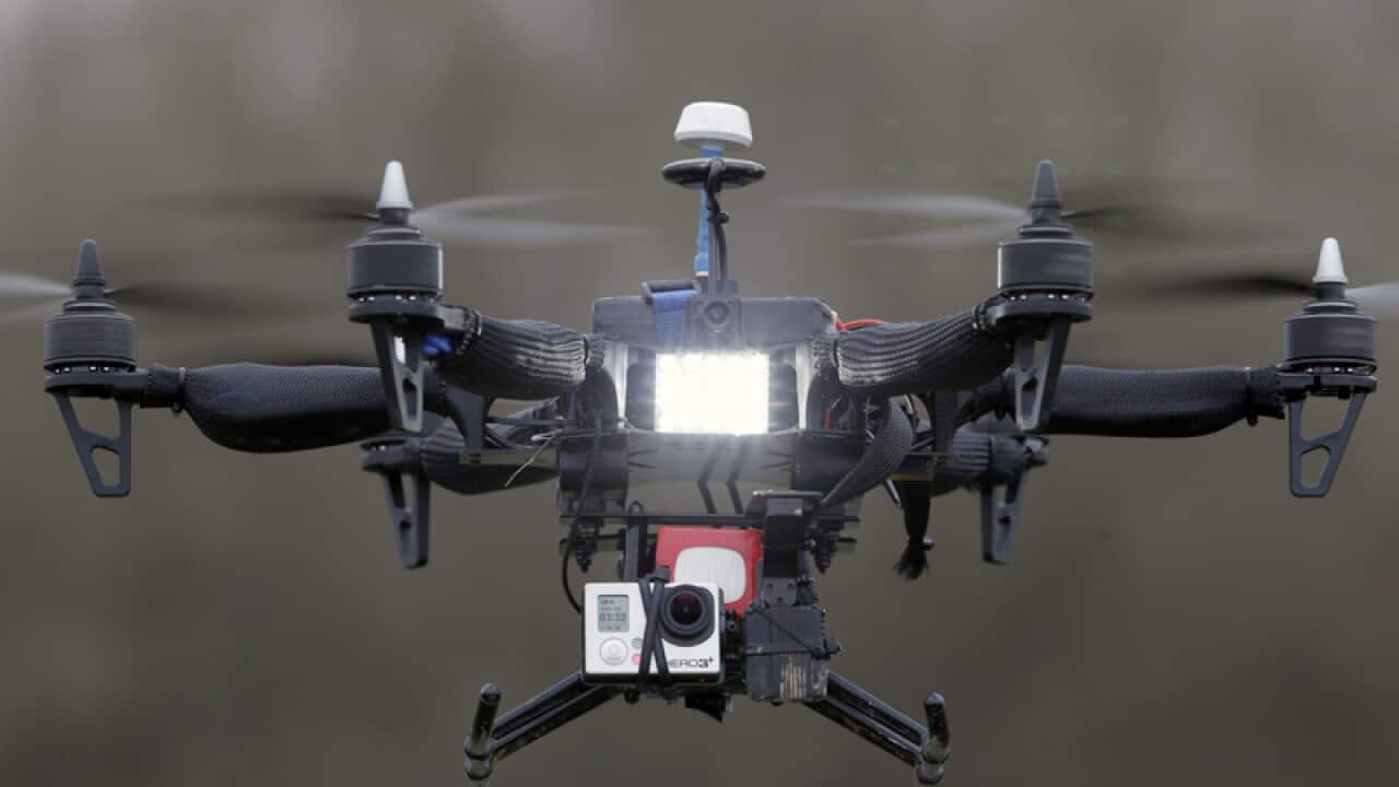 French company Malou Tech's "Army" speed drone