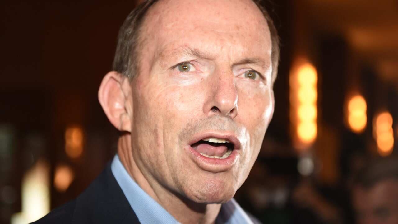 Tony Abbott speaks in Sydney