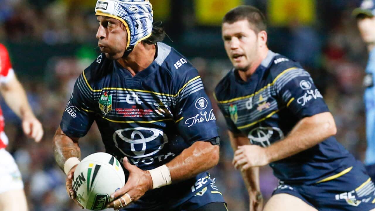 Cowboys co-captain Johnathan Thurston