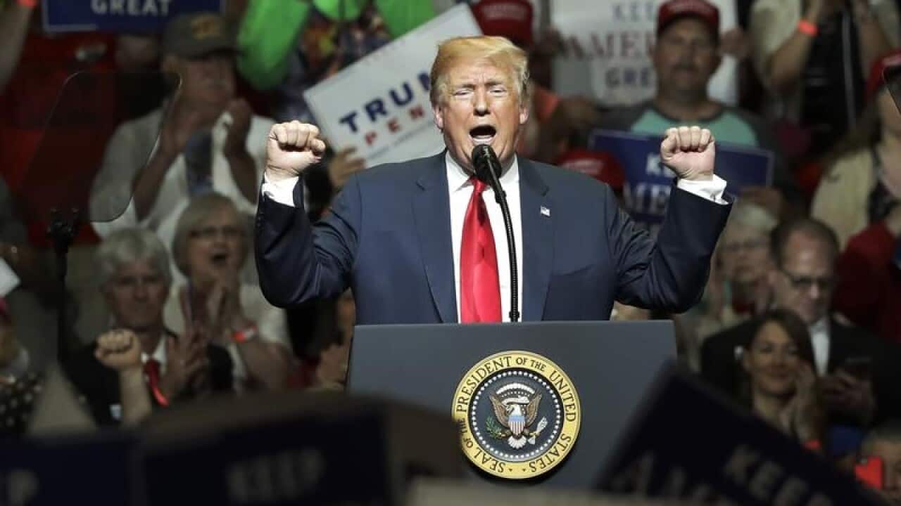 US President Donald Trump