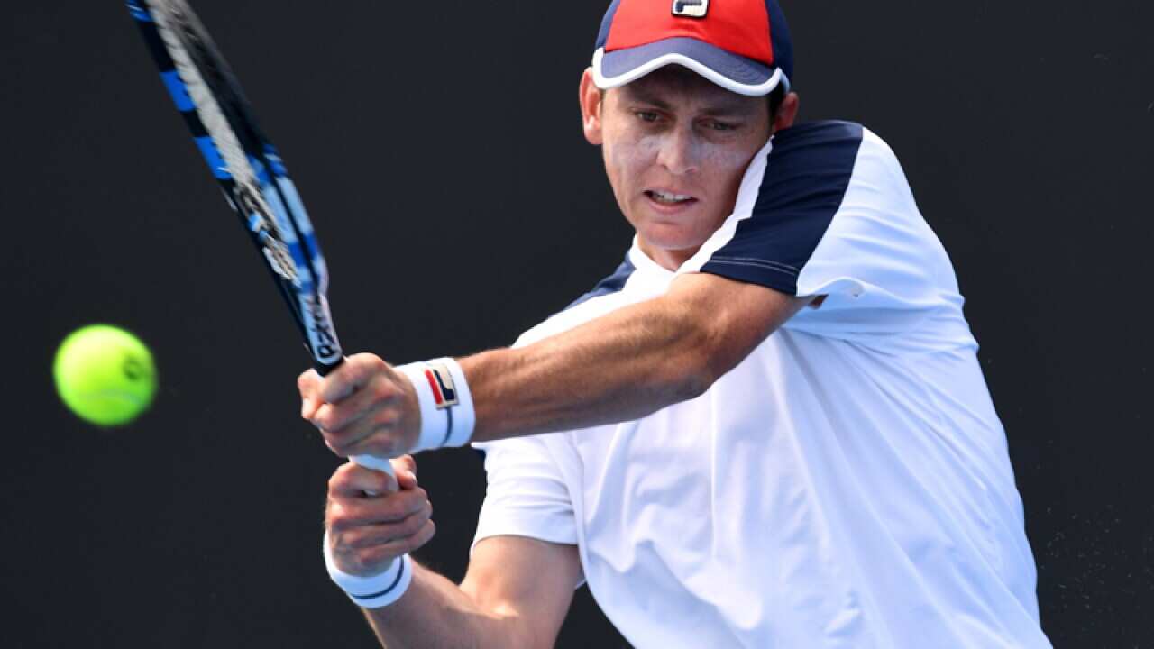 Australian tennis player Andrew Whittington