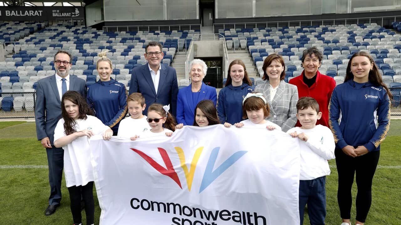 DANIEL ANDREWS COMMONWEALTH GAMES PRESSER