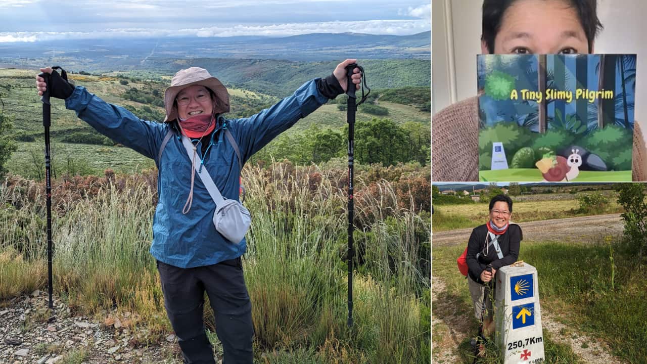“I want to share my Camino de Santiago pilgrimage with young children in a fun and meaningful way, while teaching them that when we don’t give up, we can achieve anything we set our minds and hearts to.”