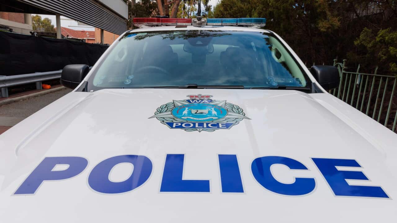 A general view of a Western Australia Police Force vehicle.