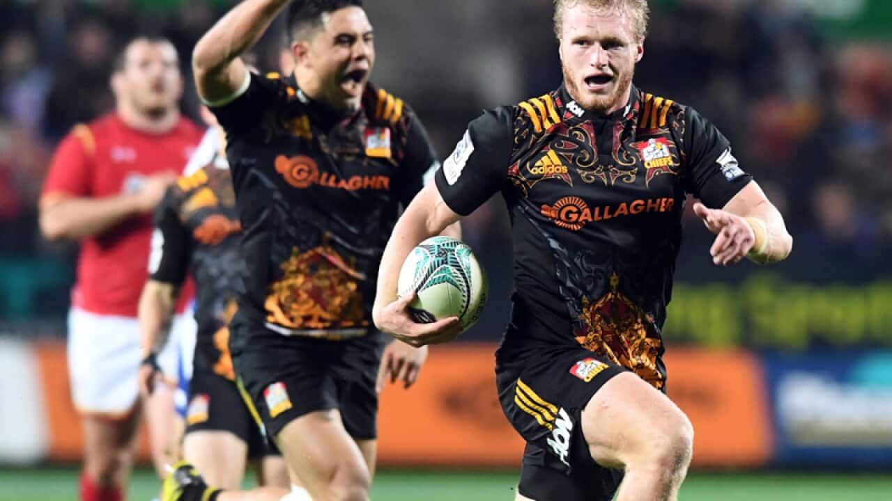 Sam McNicol of the Chiefs