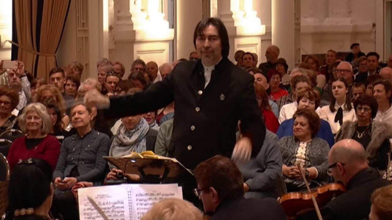 Alexander Vengerovski conducting