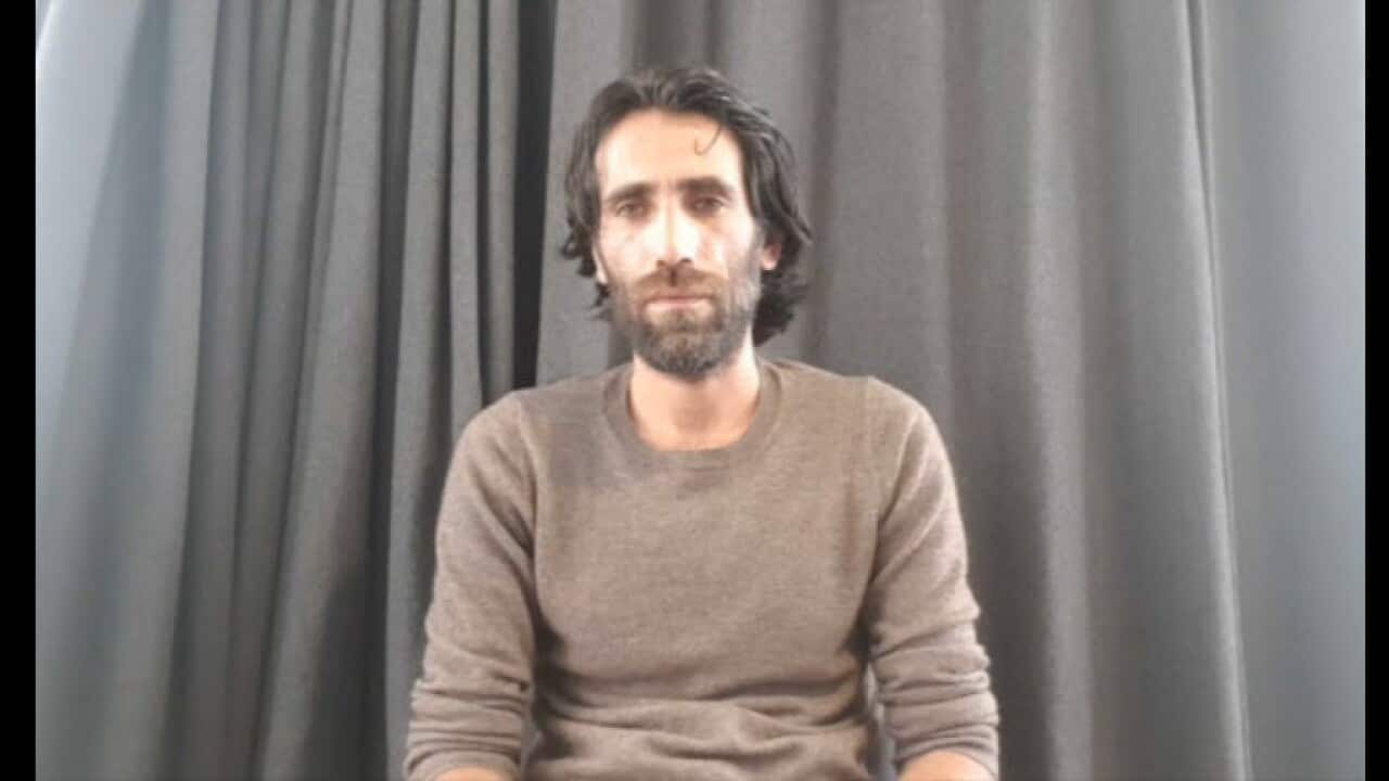 Behrooz Boochani speaking exclusively with SBS Kurdish