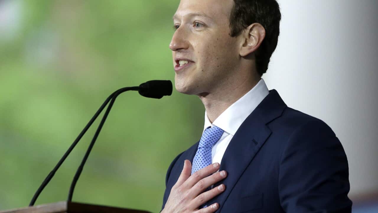 Facebook CEO Mark Zuckerberg