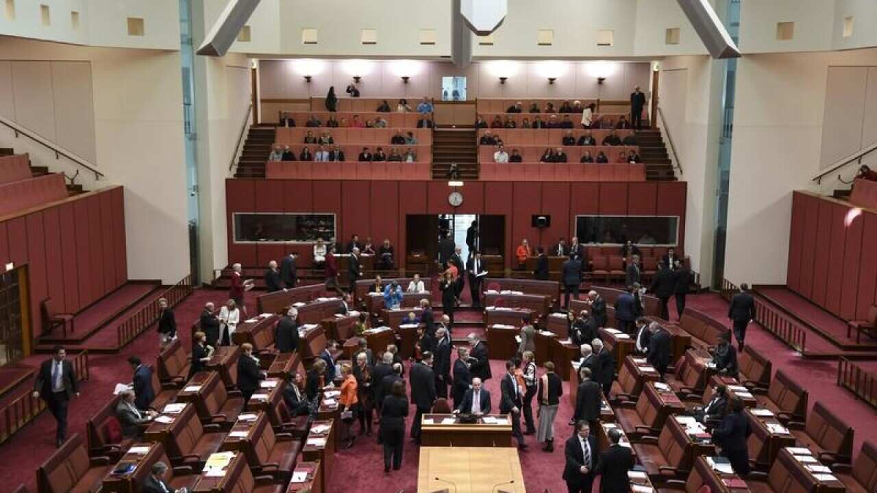 A vote in the Senate