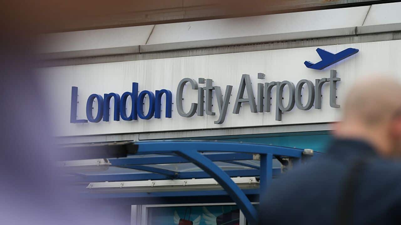 A general view of London City Airport in London on September 6, 2016.