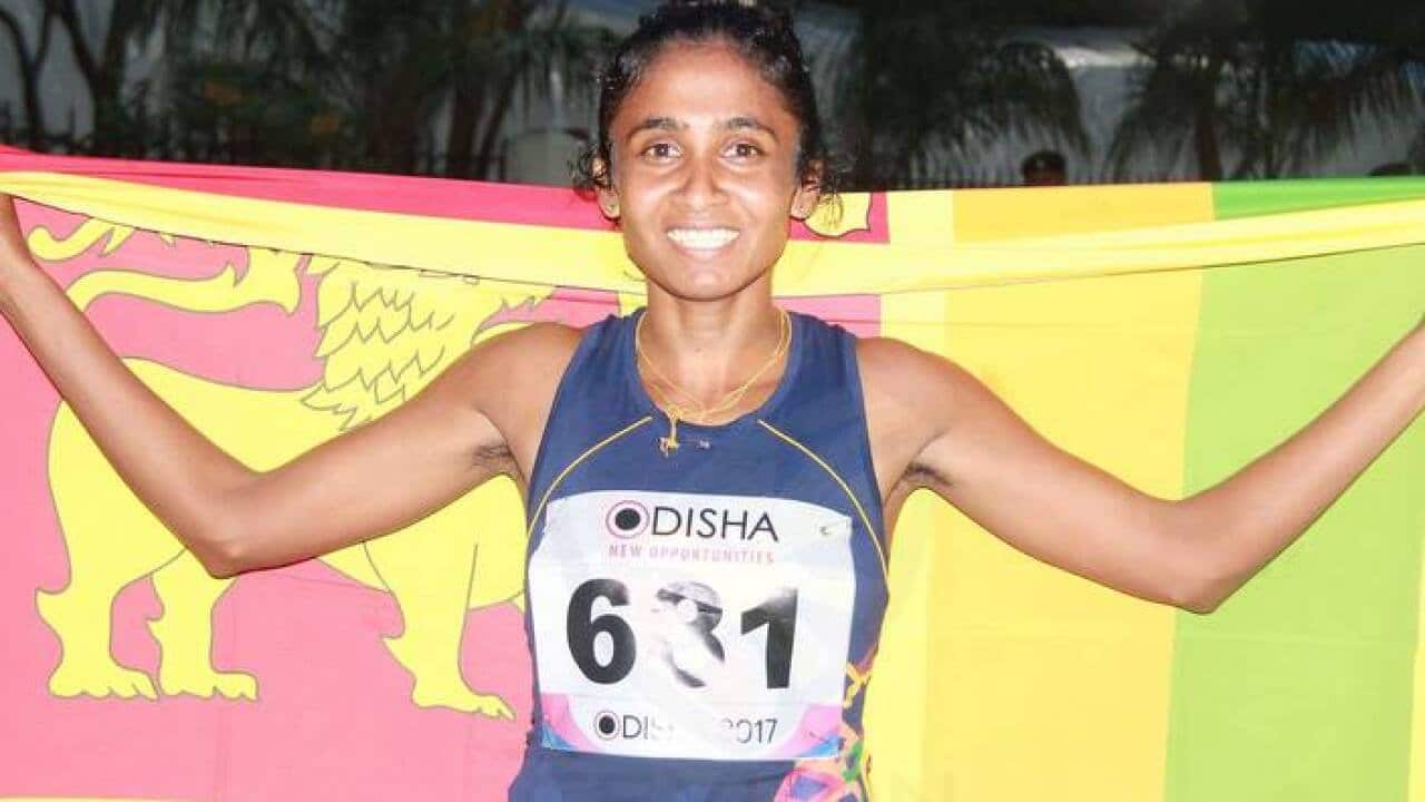 Sri Lankan athlete Gayanthika Abeyrathne