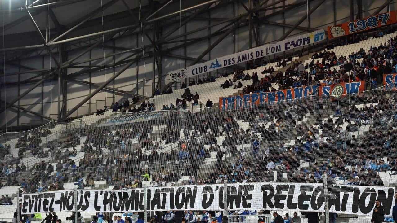 Marseille fans