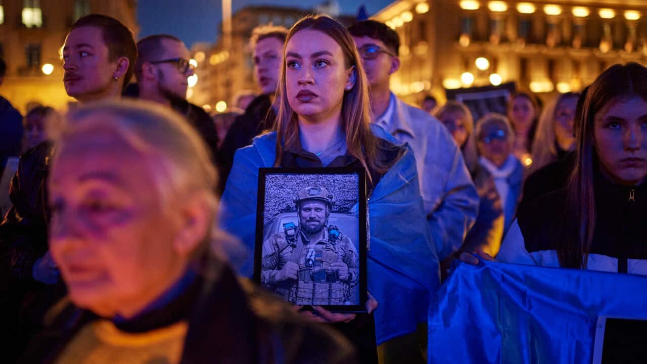 4th Anniversary of the Ukraine War in Pamplona - 24 Feb 2026