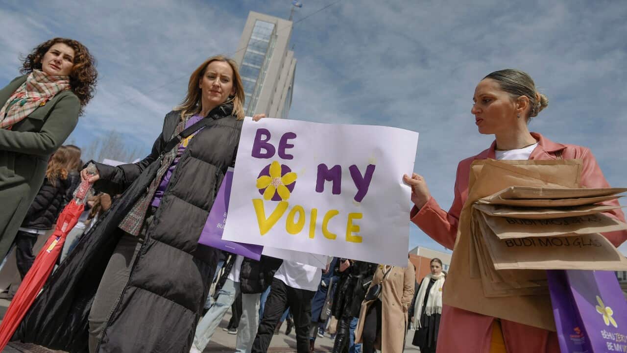 KOSOVO-GENDER-WOMEN-WAR-VIOLENCE-DEMO