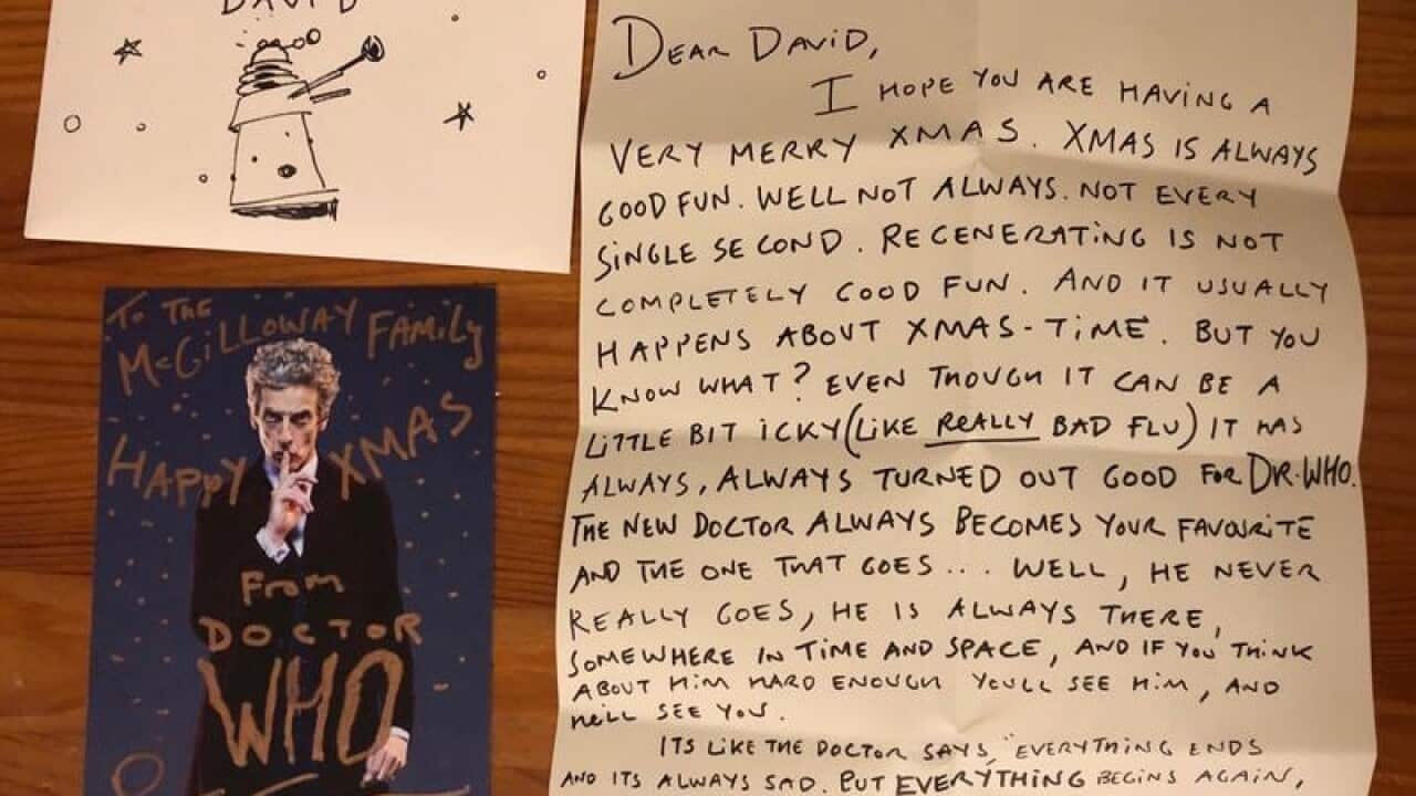 Peter Capaldi Letters