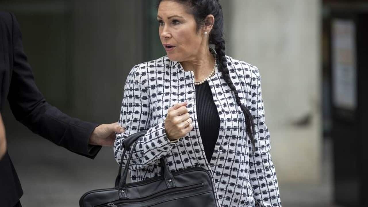 Elisabeth Mary Coman leaves Brisbane Supreme Court