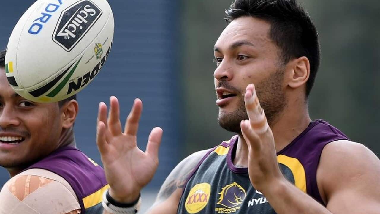 Brisbane Broncos player Alex Glenn