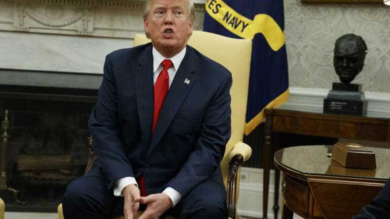 US President Donald Trump