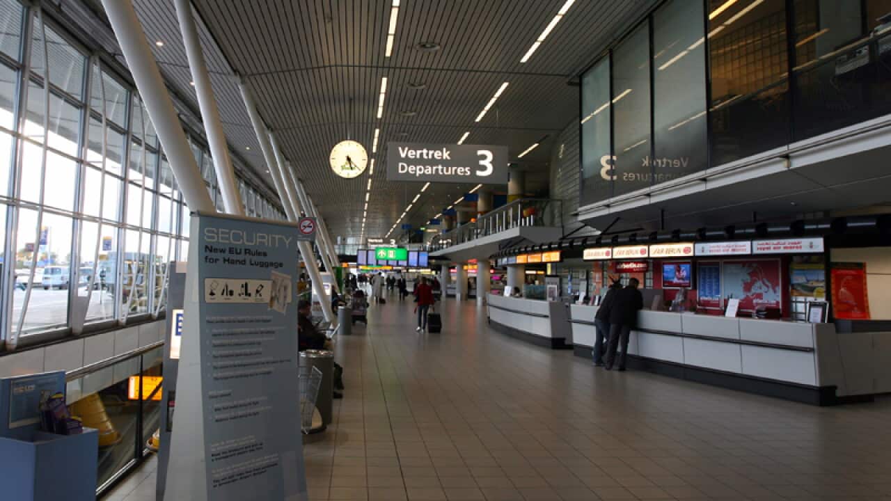 General view of Schipol airport in Amsterdam