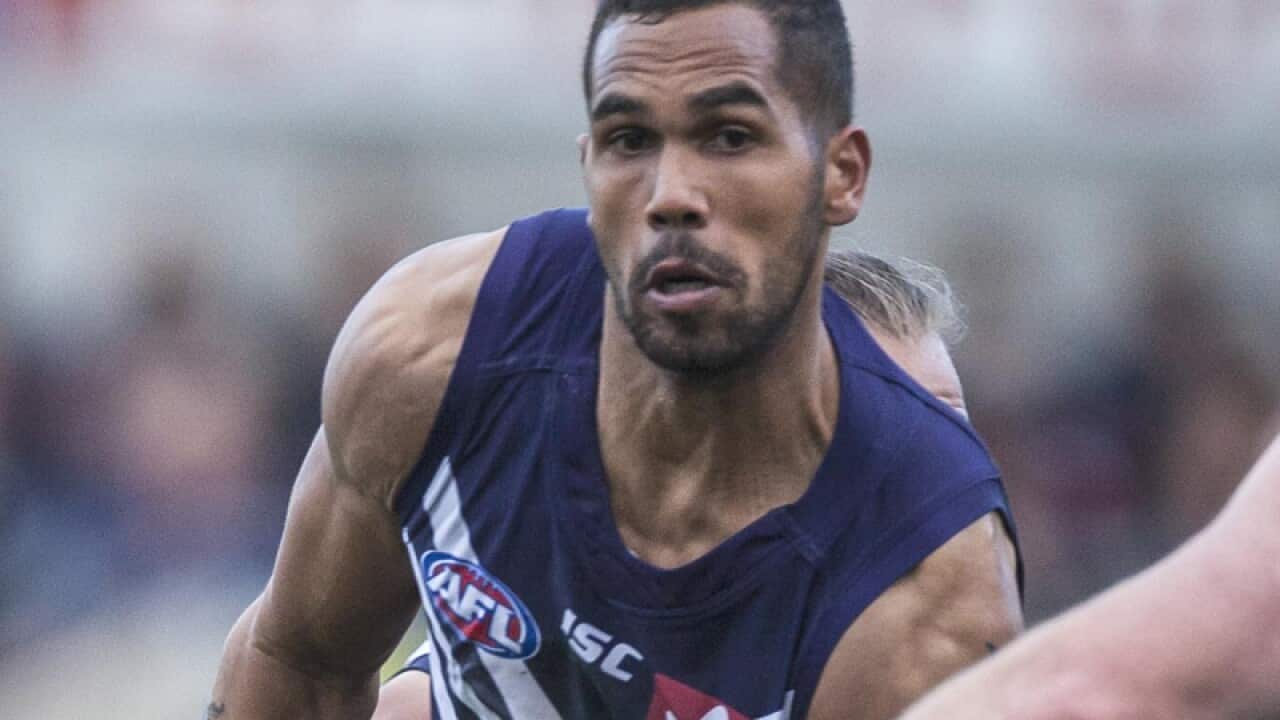 Shane Yarran of the Fremantle Dockers