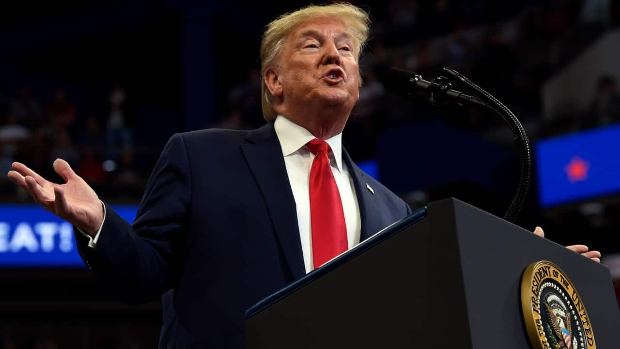 US President Donald Trump (AAP)