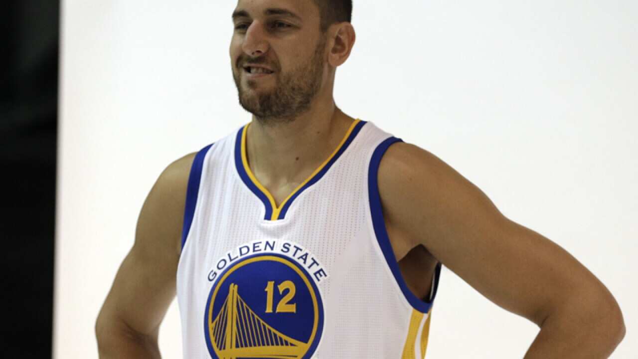 Golden State Warriors' Andrew Bogut.