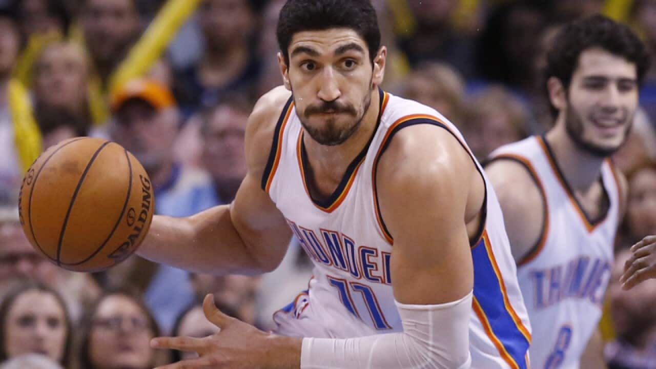 Oklahoma City Thunder center Enes Kanter