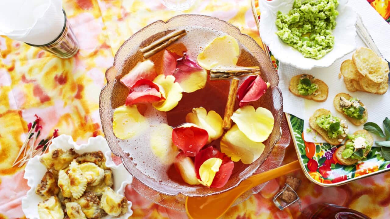 Broad bean puree with shanklish