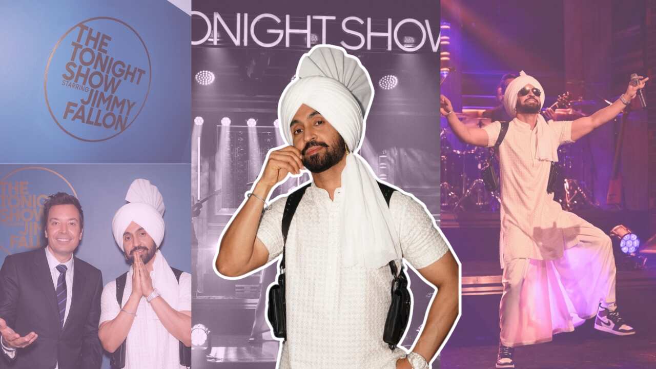 Diljit Dosanjh on the Tonight Show With Jimmy Fallon
